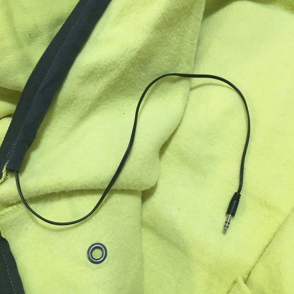 Old Navy Techno Hoodie Built-In Headphones Zip Hooded Jacket - Picture 11 of 11